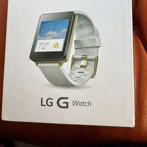 LG G Watch - Silver and Gold